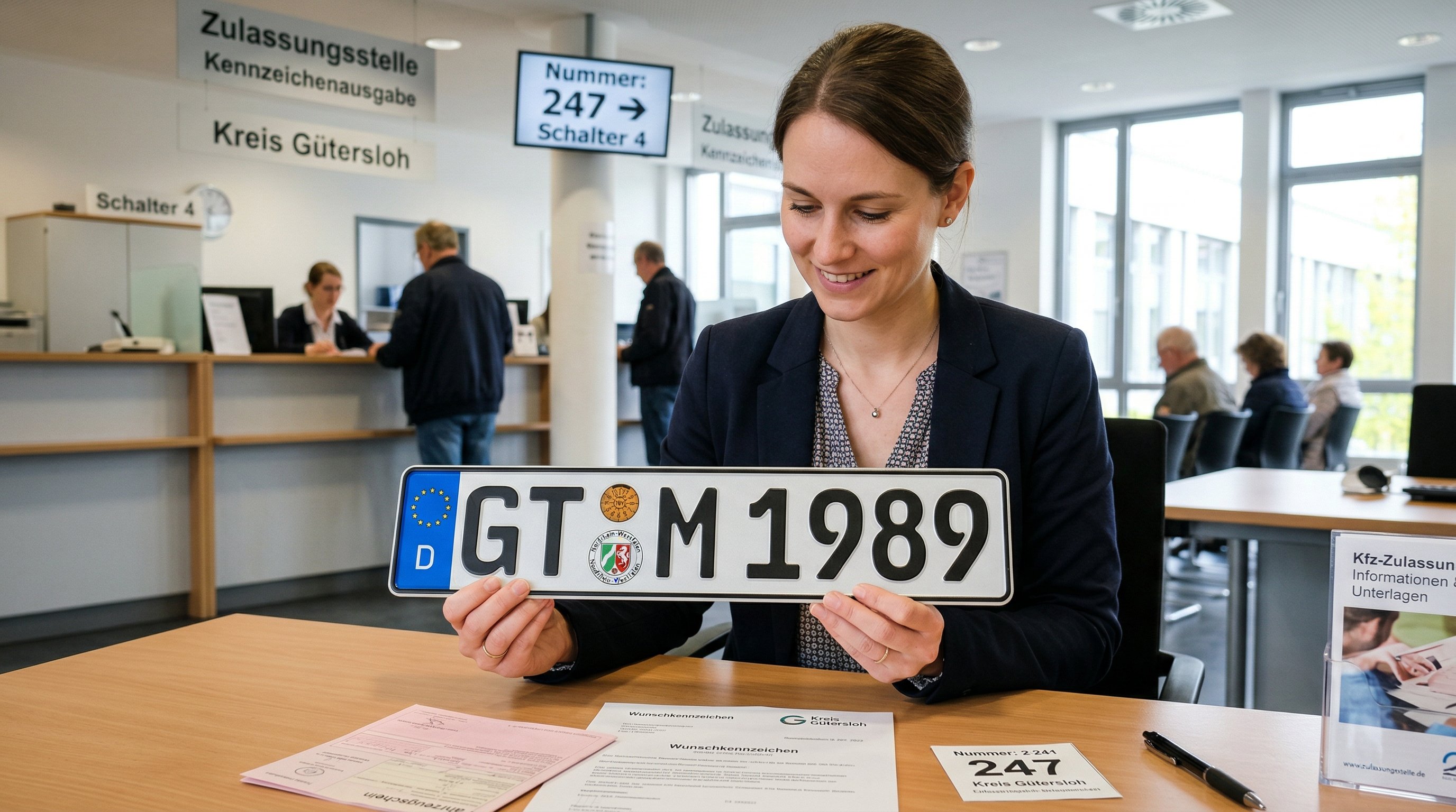 Wunschkennzeichen Gütersloh